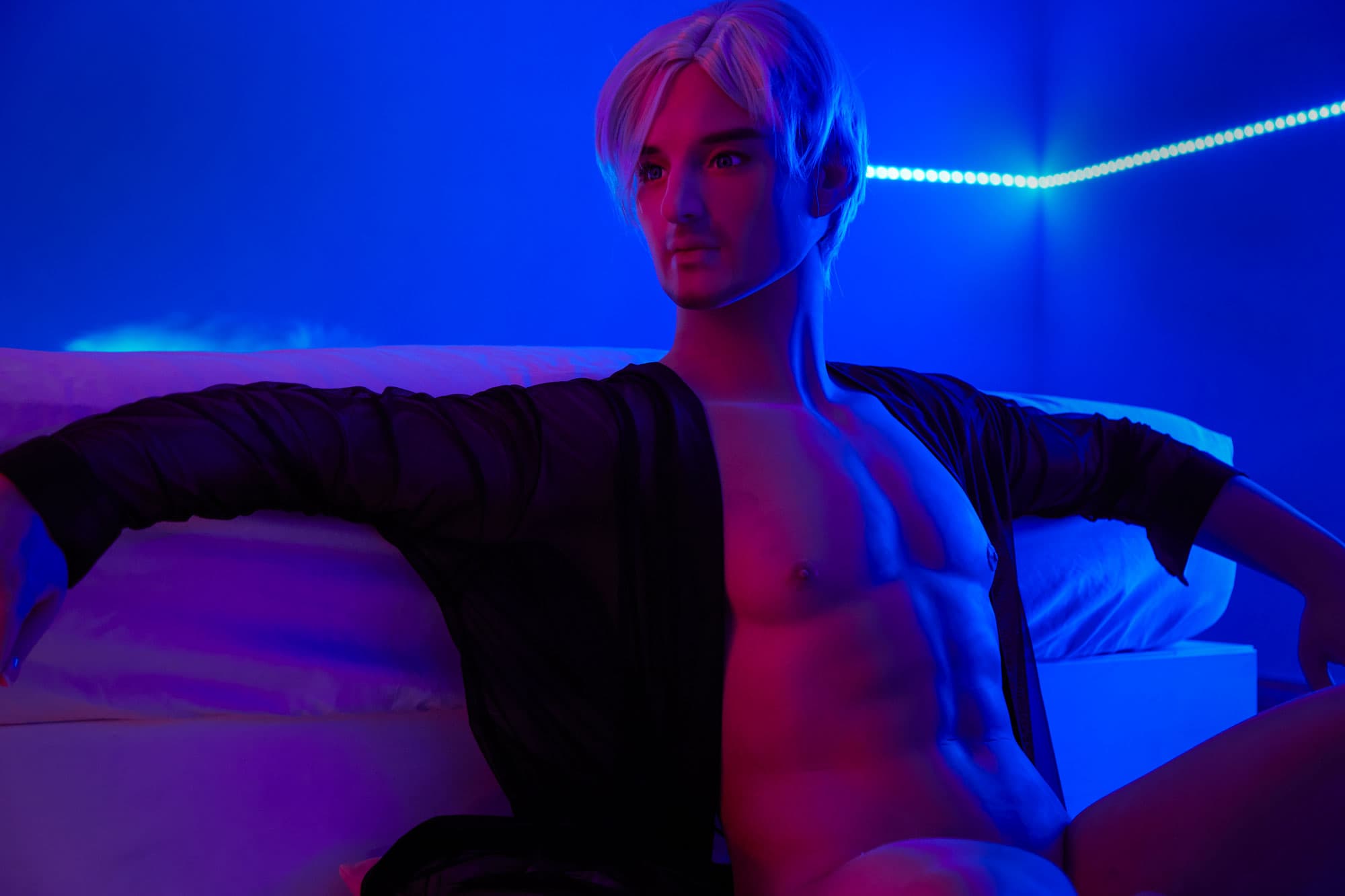 Guy Rider, an interactive bisexual male sex doll